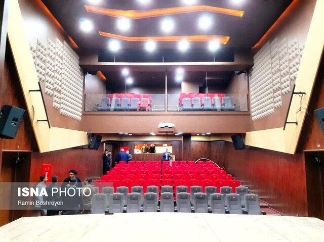 بهرهبرداری از سالن آمفیتئاتر شهید آوینی گرگان همزمان با دهه فجر