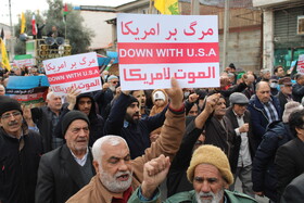 راهپیمایی در حمایت غزه گرگان