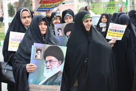 راهپیمایی در حمایت غزه گرگان