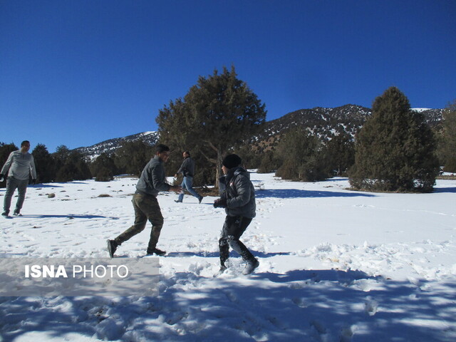 برفبازی گلستانیها در "سرعلیآباد"
