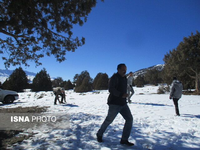 برفبازی گلستانیها در "سرعلیآباد"