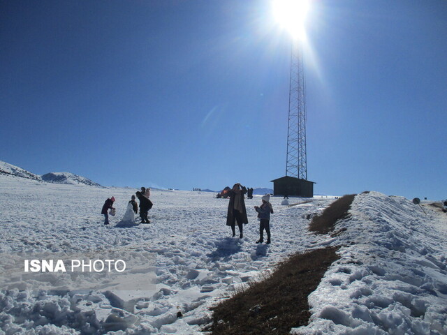 برفبازی گلستانیها در "سرعلیآباد"