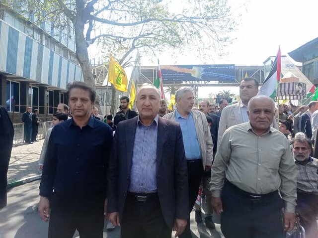 روایتی از حمایت قاطع گلستانیها از مردم غزه/ آمدهایم تا بگوییم فلسطین تنها نیست