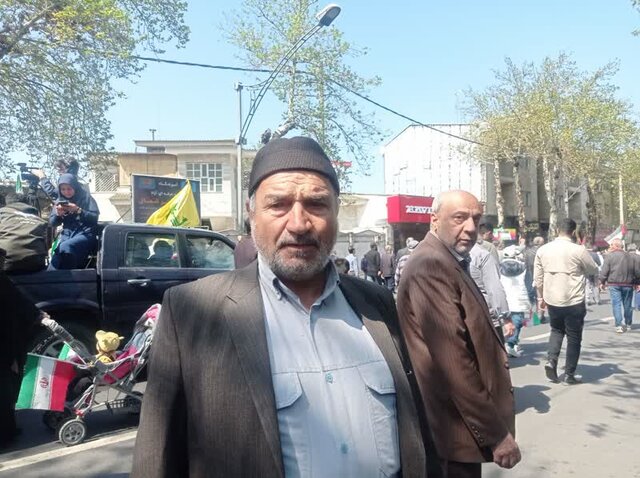 روایتی از حمایت قاطع گلستانیها از مردم غزه/ آمدهایم تا بگوییم فلسطین تنها نیست