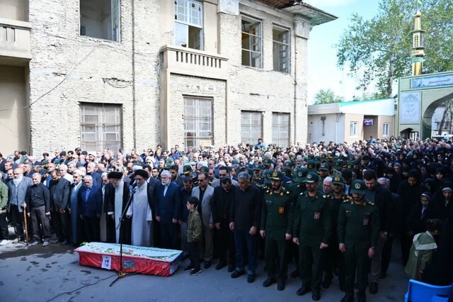 پیکر ام الشهدا گرگان در آغوش خاک آرام گرفت