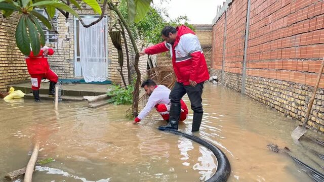 امدادرسانی به ۲۸ خانواده سیلزده گلستانی