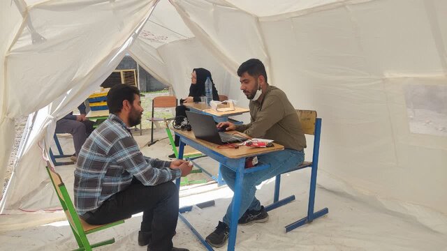 اردوی جهادی دانشجویان بسیجی دانشگاه علوم پزشکی گلستان در روستای ماهستان