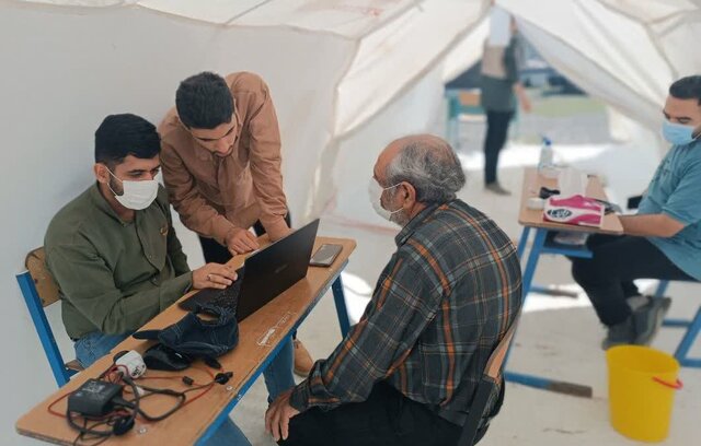 اردوی جهادی دانشجویان بسیجی دانشگاه علوم پزشکی گلستان در روستای ماهستان