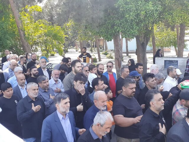 تشییع پیکر جانباز و مدافع حرم سوریه و عراق امروز در گرگان