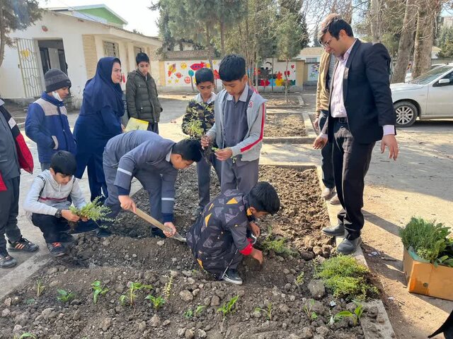 خیز مدرسه روستایی «هاشم آباد» گرگان برای پرورش کودکان کارآفرین