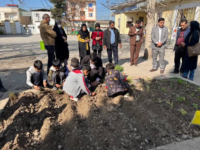 خیز مدرسه روستایی «هاشم آباد» گرگان برای پرورش کودکان کارآفرین