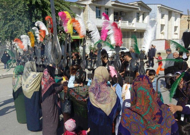 تصویر آرشیوی است عاشورا تجلی ارادت اهل سنت گلستان به سالار شهیدان