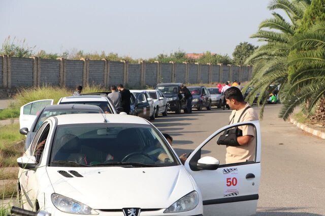 مسابقات رالی در گرگان برگزار شد.