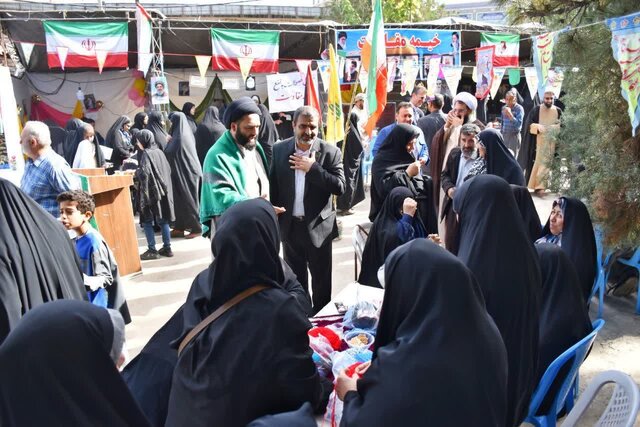 برپایی خیمه مقاومت در علی‌آبادکتول