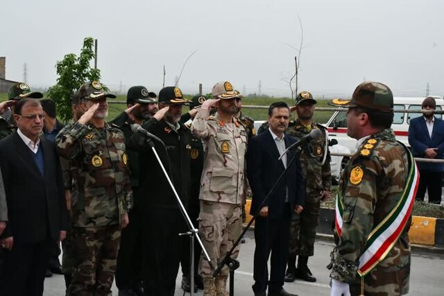 برگزاری مراسم گرامیداشت روز ارتش در گرگان