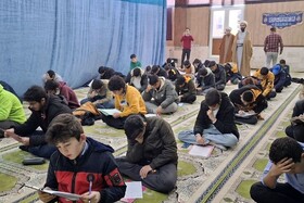 برگزاری آزمون منطقه‌ای «لیگ جهاد تبیین» دانش‌آموزی