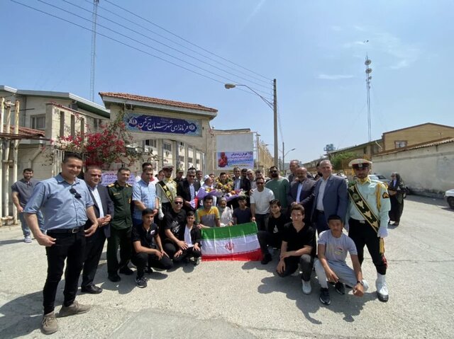 استقبال از مدالآور مسابقات قهرمانی بوکس آسیا در بندرترکمن