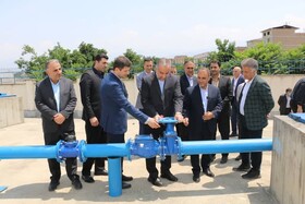 آزمایشگاه مرجع و مخزن ذخیره آب شرب زنگیان افتتاح شد