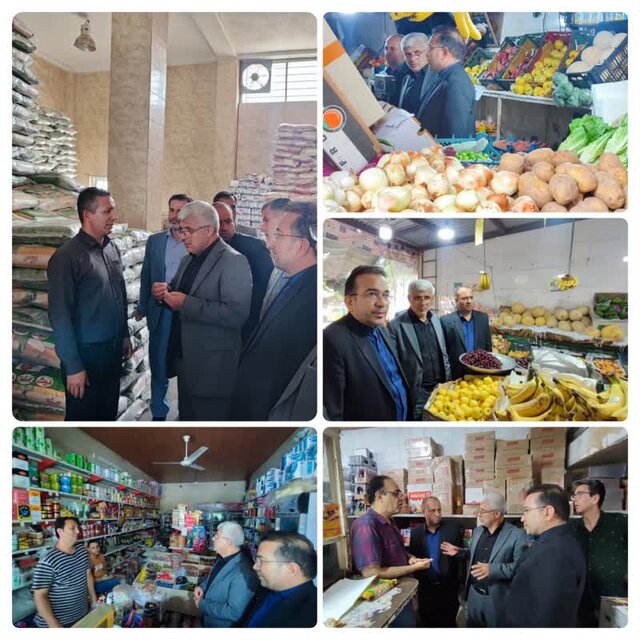 آرامش کامل در بازار گنبدکاووس برقرار است