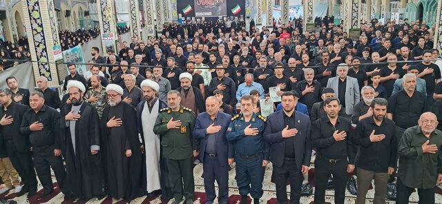 مراسم باشکوه تشییع سه شهید امنیت در گلستان برگزار شد
