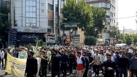 وداع باشکوه مردم گنبدکاووس با شهید مدافع وطن «منصور گرگیج‌مهر»