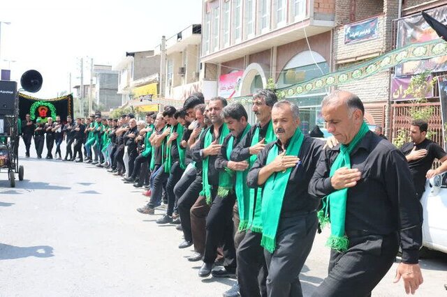 جوش عشق بر داغ حسین؛ حلقه‌های چرخان سوگ در شهرستان کردکوی  