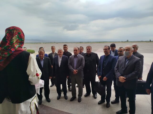 وزیر میراث فرهنگی وارد گلستان شد