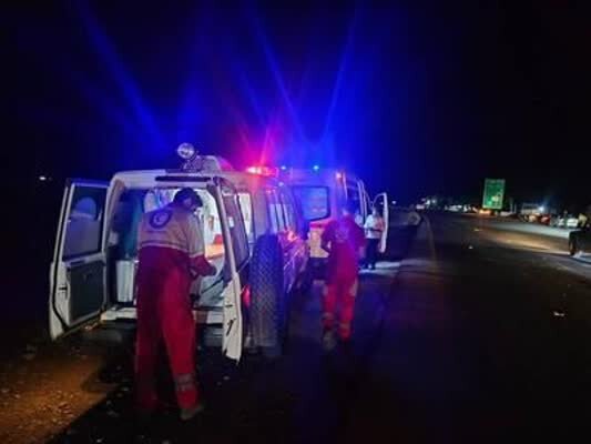 تصویر آرشیوی است ۵ مصدوم در تصادف سواری با عابر پیاده محور علیآباد - گرگان