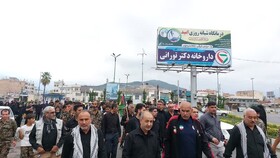 جاماندگان اربعین به پا خاستند