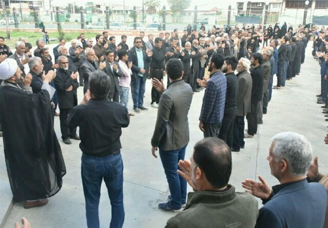 ابراز ارادت گلستانی‌ها به پیامبر(ص) و اهل بیت در  دهه آخر ماه صفر