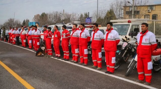 آماده‌باش کامل نیروهای هلال‌احمر استان گلستان در پی بارش باران