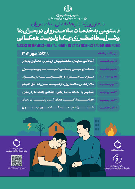 سلامت بدون بهداشت روان معنا ندارد/تمرکز بر تاب‌آوری در بحران‌ها، محور برنامه‌های هفته سلامت روان در گلستان