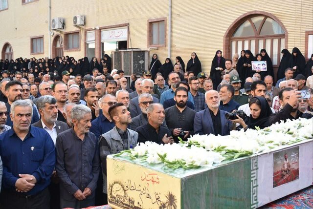 تشییع باشکوه پیکر مطهر شهید محمد هاشم سلطانی پس از ۳۹ سال انتظار در گرگان