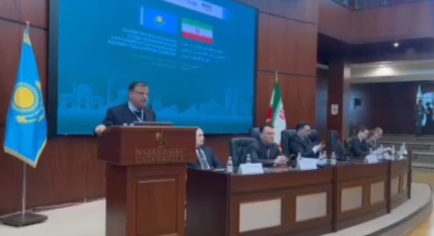 سفر دیپلماتیک هیئت دولت به قزاقستان/ استاندار گلستان ظرفیت‌های اقتصادی استان را معرفی کرد