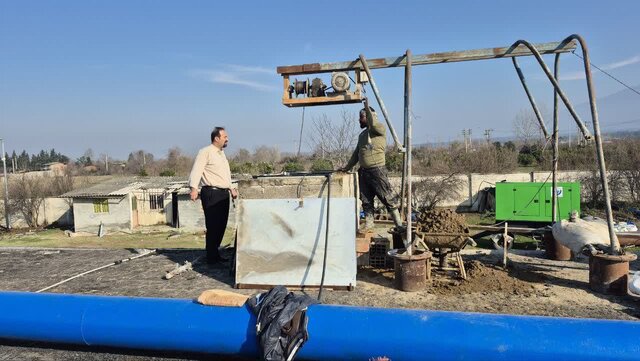 پایان عملیات رفع نشتی و شستشوی مخزن ذخیره آب شرب ۵ هزارمترمکعبی شهرستان بندرگز