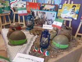 افتتاح نمایشگاه «40 سال اقتدار» در اسدآباد