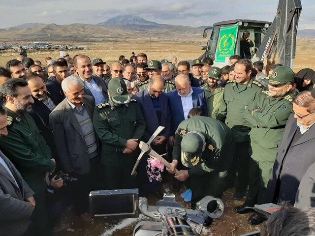 آغاز عملیات احداث و انتقال روستای برفیان 