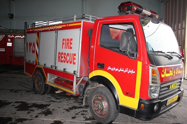 تجهیز یک دستگاه خودروی آمیکو در ناوگان آتش‌نشانی ملایر