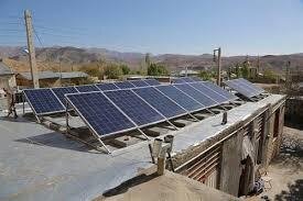 ۵۳ پنل خورشیدی برای عشایر مستقر در نهاوند نصب شد

