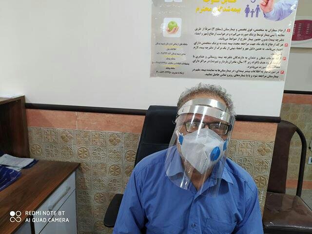 گپی با آچار فرانسه مرکز کرونای ملایر 