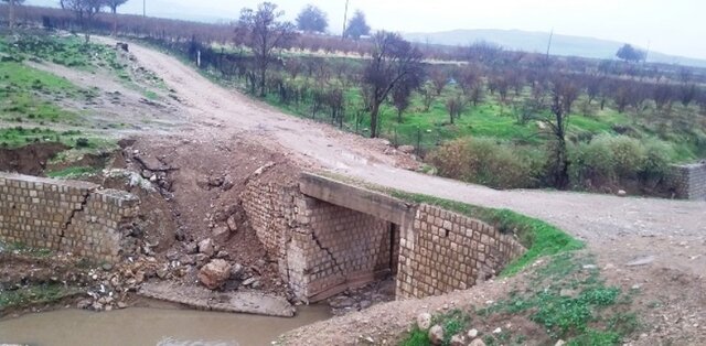 در اراضی کشاورزی دهستان "کلیایی" پل احداث می‌شود