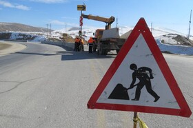 آغاز نصب نیوجرسی در جاده گنجنامه- تویسرکان