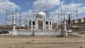 «مینی ورلد» ملایر، میزبان المان یکی از عجایب هفت گانه دنیا
