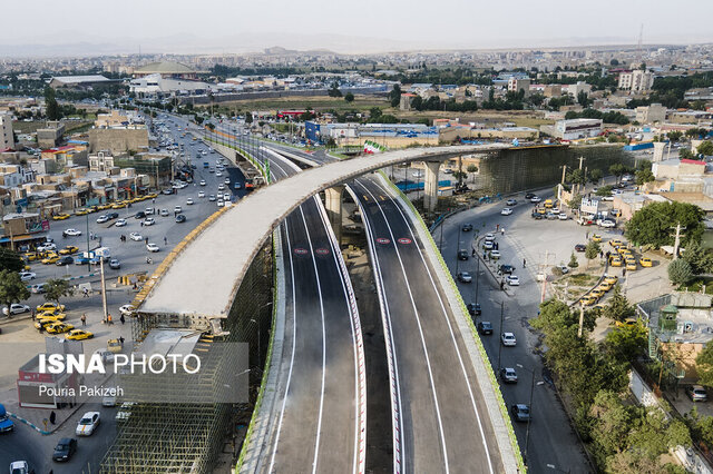 مشکل ارتفاع پل شهید همدانی حل می‌شود