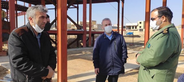 بتنریزی پروژه عمرانی مجتمع فرهنگی هنری فامنین آغاز شد