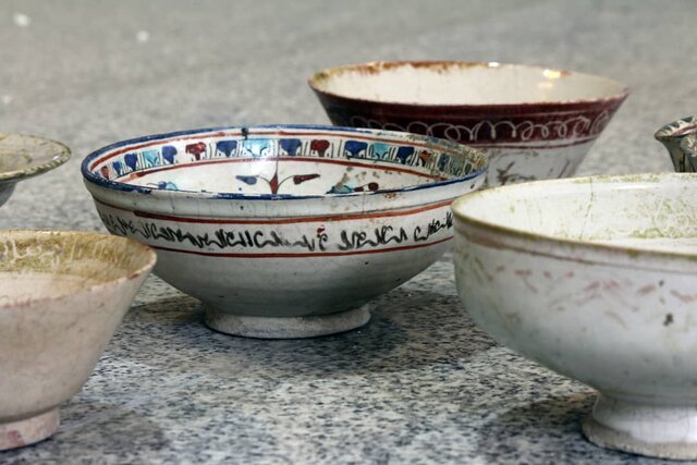 اشیاء کشف شده در نهاوند به همدان منتقل شد