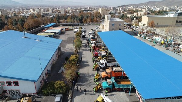 آماده باش مدیریت بحران ملایر برای عملیات زمستانی