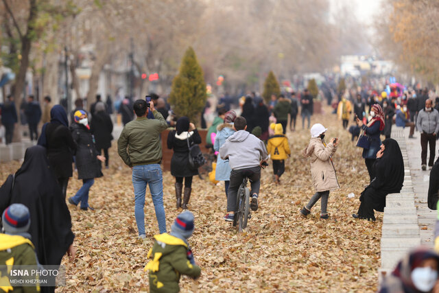 گزارش تصویری/ گذرپاییزی؛ خیابان بوعلی