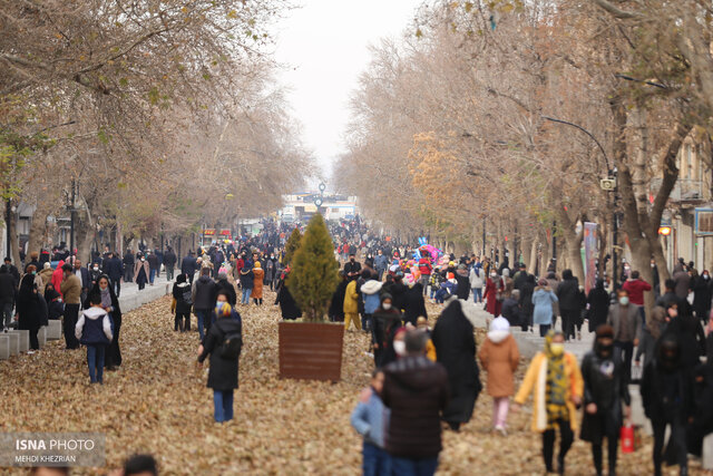 گزارش تصویری/ گذرپاییزی؛ خیابان بوعلی