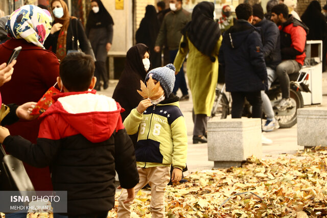 گزارش تصویری/ گذرپاییزی؛ خیابان بوعلی